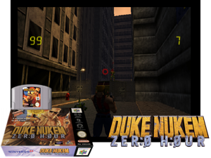 Duke Nukem - Zero Hour (Europe) Cover